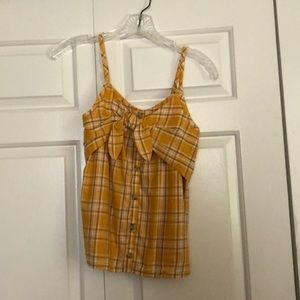 Abercrombie plaid top